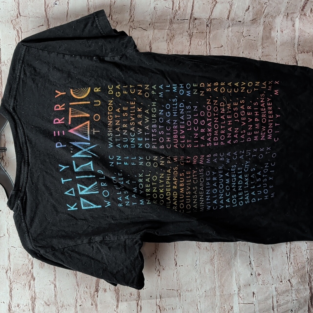 Katy Perry Primsm World Tour Tee Shirt Medium - Picture 4 of 5
